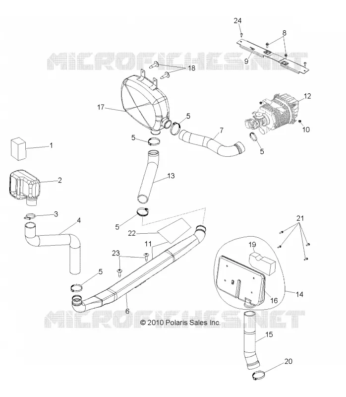 MOTEUR, PRISE D'AIR