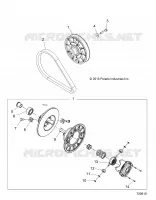 SYSTEME DE TRANSMISSION, SECONDARY CLUTCH