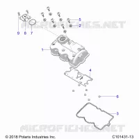 ENGINE, COUVERCLE SOUPAPE