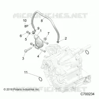 DRIVE TRAIN, MAIN SUPPORT PONT