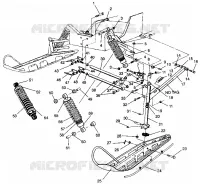 SUSPENSION AVANT AND SKI XLT 0940767, XLT SP 0940667   XLT SKS 0940567 (4925022502011A)
