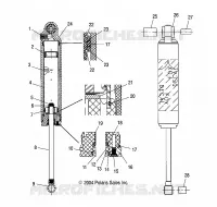 AMORTISSEUR (REAR TRACK)(EDGE)
