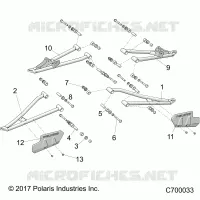 SUSPENSION AVANT CONTROL ARMS
