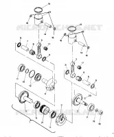 PISTON AND VILEBREQUIN 400 (4915411541037A)