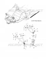 SUSPENSION AVANT, CONTROL ARMS AND SPINDLE