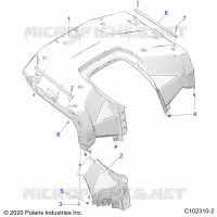 CARROSSERIE ARRIERE CAB