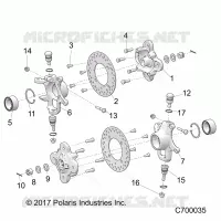 SUSPENSION AVANT HUB