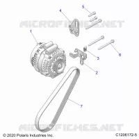 ENGINE, ALTERNATEUR