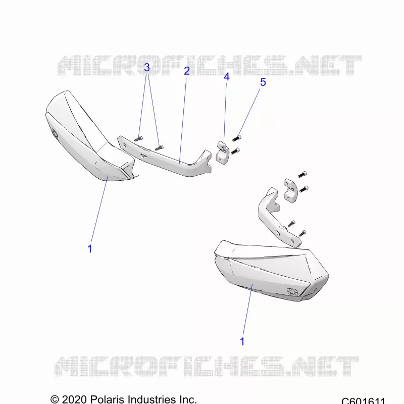 STEERING, HAND GUARDS