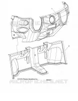 TABLEAU DE BORD, LOWER, STEREO AND HEATER, LH