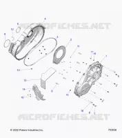 SYSTÃˆME DE TRANSMISSION, CLUTCH COVER, INNER/OUTER