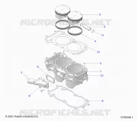 CYLINDRE AND PISTON