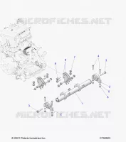 MOTEUR, MOUNTING &amp; LONG BLOCK