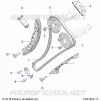 CHAINE DE DISTRIBUTION AND SPROCKET