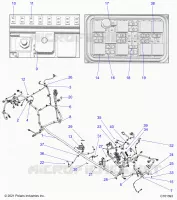 ELECTRICITE, WIRE HARNESS, CHASSIS