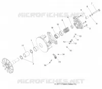 SYSTÃˆME DE TRANSMISSION, PRIMARY CLUTCH