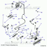 ELECTRICITE, WIRE HARNESS COMPONANTS, AND LICENSE PLATES 
