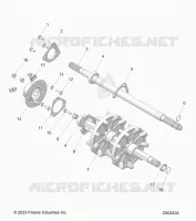 DRIVE TRAIN, JACKSHAFT AND ARBRE DE TRANSMISSION
