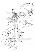 SUPPORT MOTEUR Star (4915431543015A)