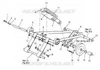 BRAS DE SUSPENSION AVANT (SKS) XLT SKS 0970556 (4937693769C002)