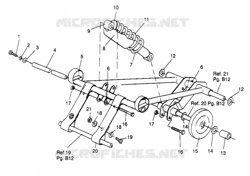 BRAS DE SUSPENSION AVANT (SKS) XLT SKS 0970556 (4937693769C002)