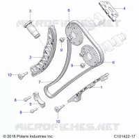 CHAINE DE DISTRIBUTION AND SPROCKET