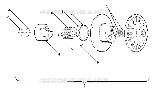EMBRAYAGE DE TRANSMISSION STAR, SPRINT AND SPRINT E/S (4912721272007A)