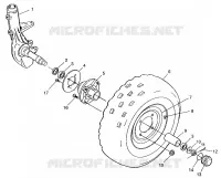 ROUE AVANT Magnum 2X4 W97AA42A (4940704070B003)