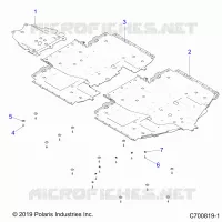 CHASSIS, SKID PLATES