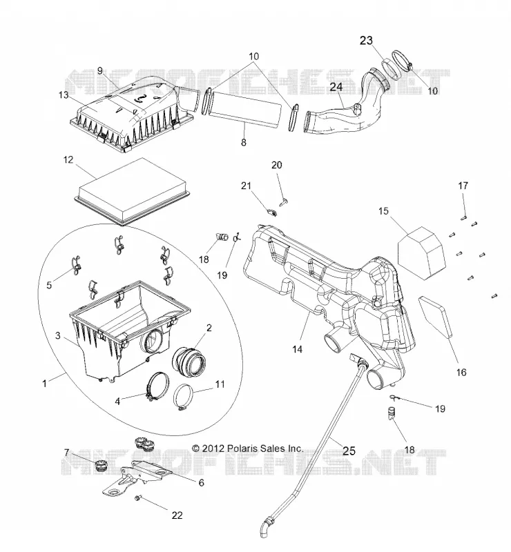 MOTEUR, PRISE D'AIR SYSTEM
