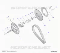 SYSTÃˆME DE TRANSMISSION, SECONDARY CLUTCH