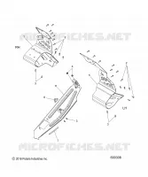 CHASSIS, CLUTCH GUARD AND REPOSE PIEDS