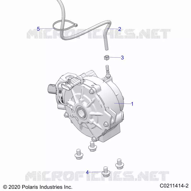 SYSTÃˆME DE TRANSMISSION, FRONT GEARCASE MOUNTING