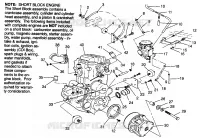 SUPPORT MOTEUR Magnum 4X4 W968144 and Swedish Magnum 4X4 S968144 (4936053605A008)