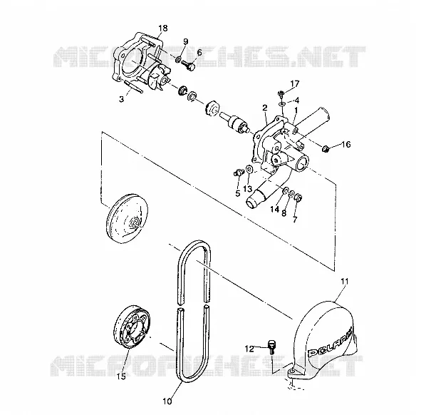 POMPE A EAU 650 (4921312131042A)