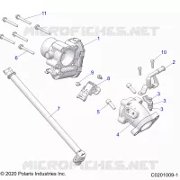 ENGINE, CORPS DE PAPILON AND FUEL RAIL