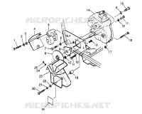 SUPPORT PONT ET FREIN  2X4 300 W957530 (4930053005B014)