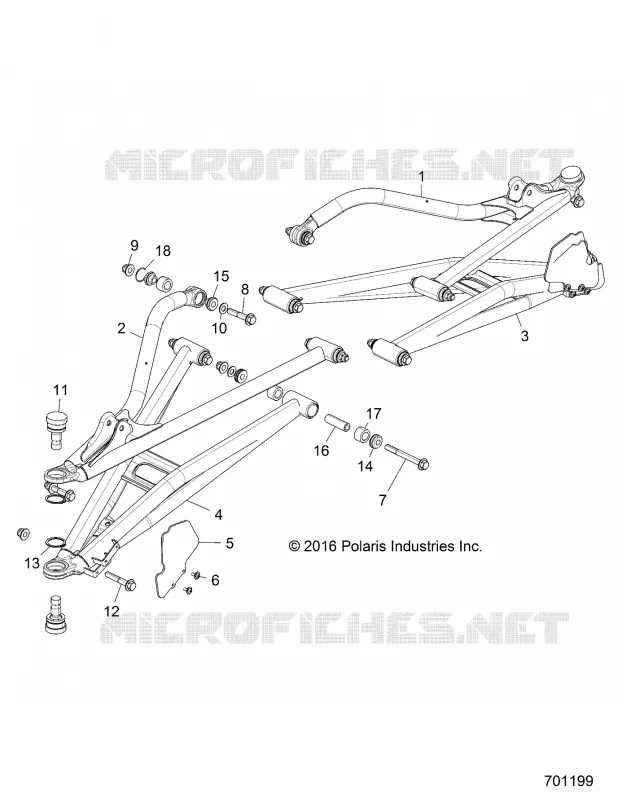 SUSPENSION AVANT CONTROL ARMS