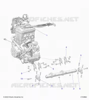 MOTEUR, MOUNTING & LONG BLOCK