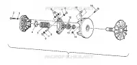 EMBRAYAGE DE TRANSMISSION ASSEMBLY 6X6 400L W948740 (4926802680C007)
