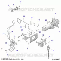 CHASSIS, TREUIL