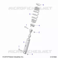 SUSPENSION ARRIERE SHOCKS