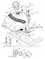 CARBURANT TANK XPLORER 400L W969140 (4935983598A013)