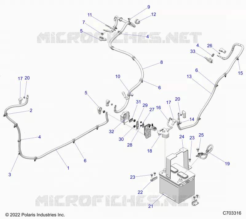 ELECTRICITE, BATTERY/CABLES
