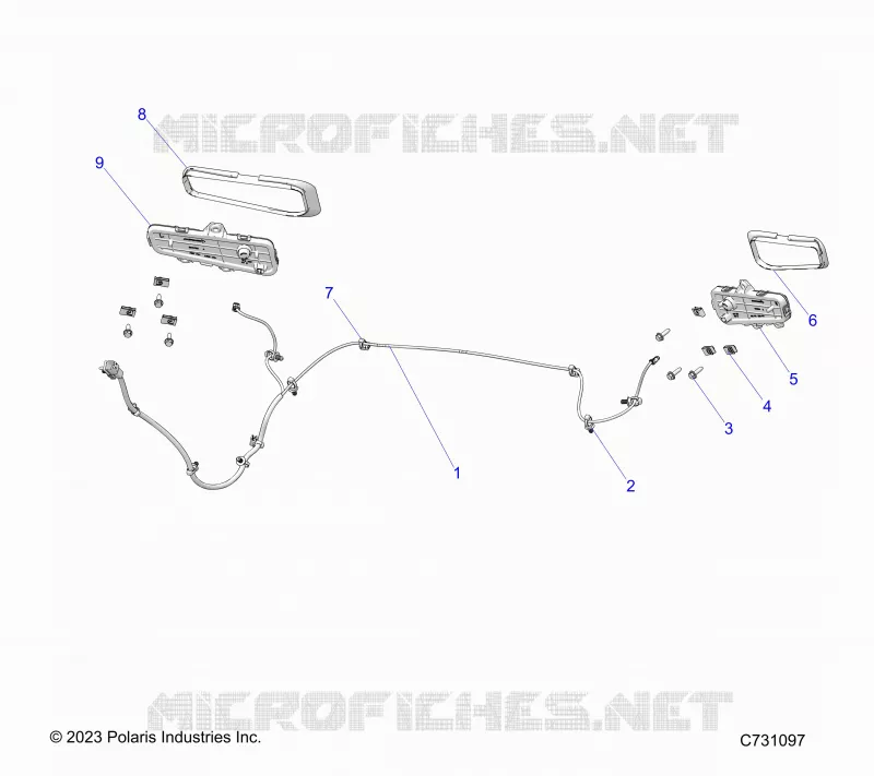 ELECTRICITE, WIRE HARNESS AUXILIARY