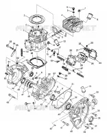 CARTERS MOTEUR AND CYLINDRE 6X6 400L W968740 AND 6X6 400L NORWEGIAN N968740 (4935963596D009)