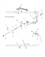 ENGINE, PEDALE D'ACCELERATEUR