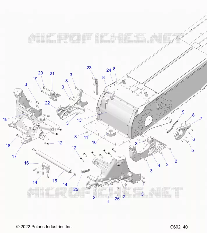 CHASSIS, BULKHEAD ASM.