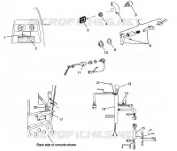 ALLUMAGE ET FAISCEAU ELECTRIQUE 500 INDY 0982764(A)(B) and EUROPEAN 500 INDY E982 (4942104210B002)