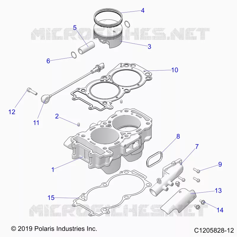 CYLINDRE AND PISTON